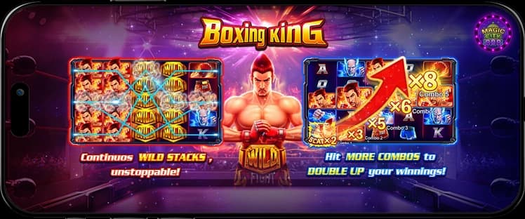 รีวิว สล็อตพารวย Boxing King