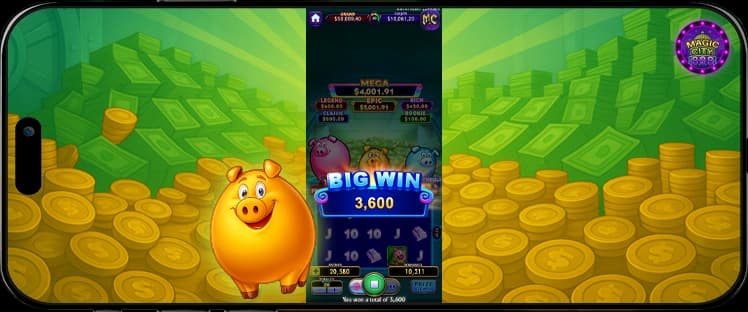 รีวิวเกมสล็อต Rich Piggies